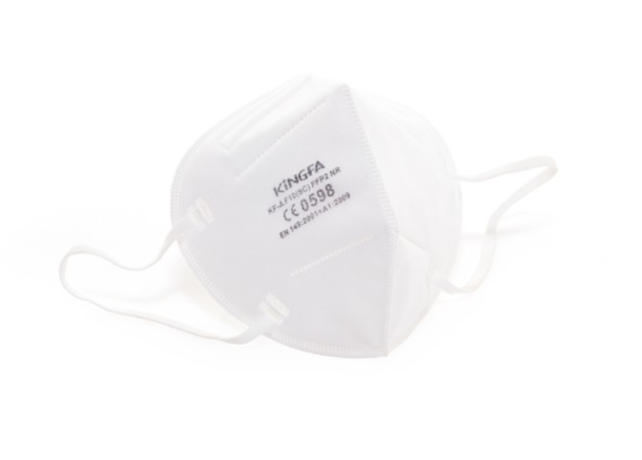 KINGFA FFP2 Atemschutzmaske einzeln verpackt, 6er Packung, TÜV /SGS / SDA geprüft