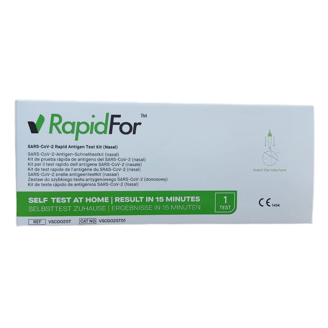 RapidFor SARS-CoV-2 Rapid Antigen Laientest Test Kit - 1er Packung - CE1434